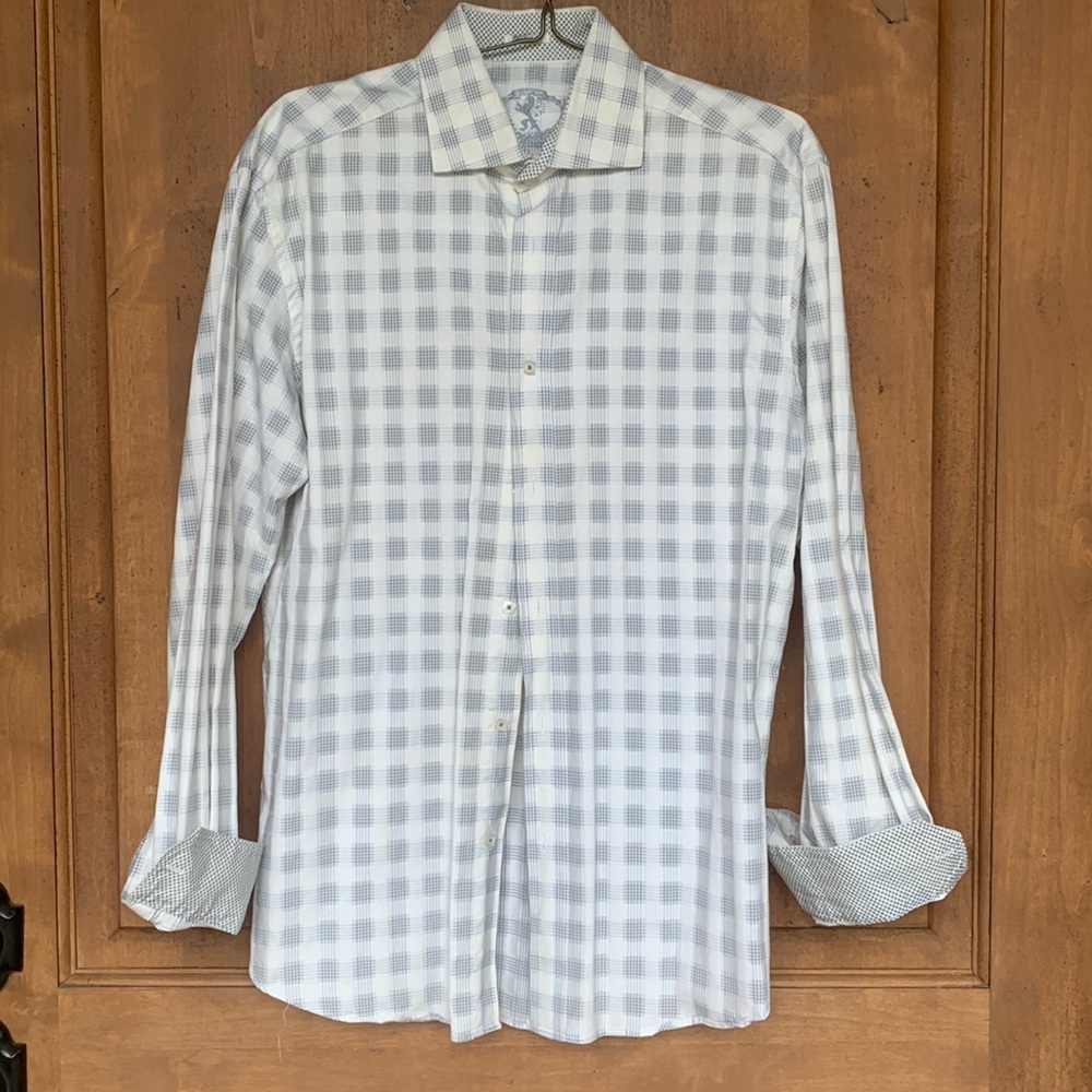 Men’s Bugatchi Shaped Fit Large